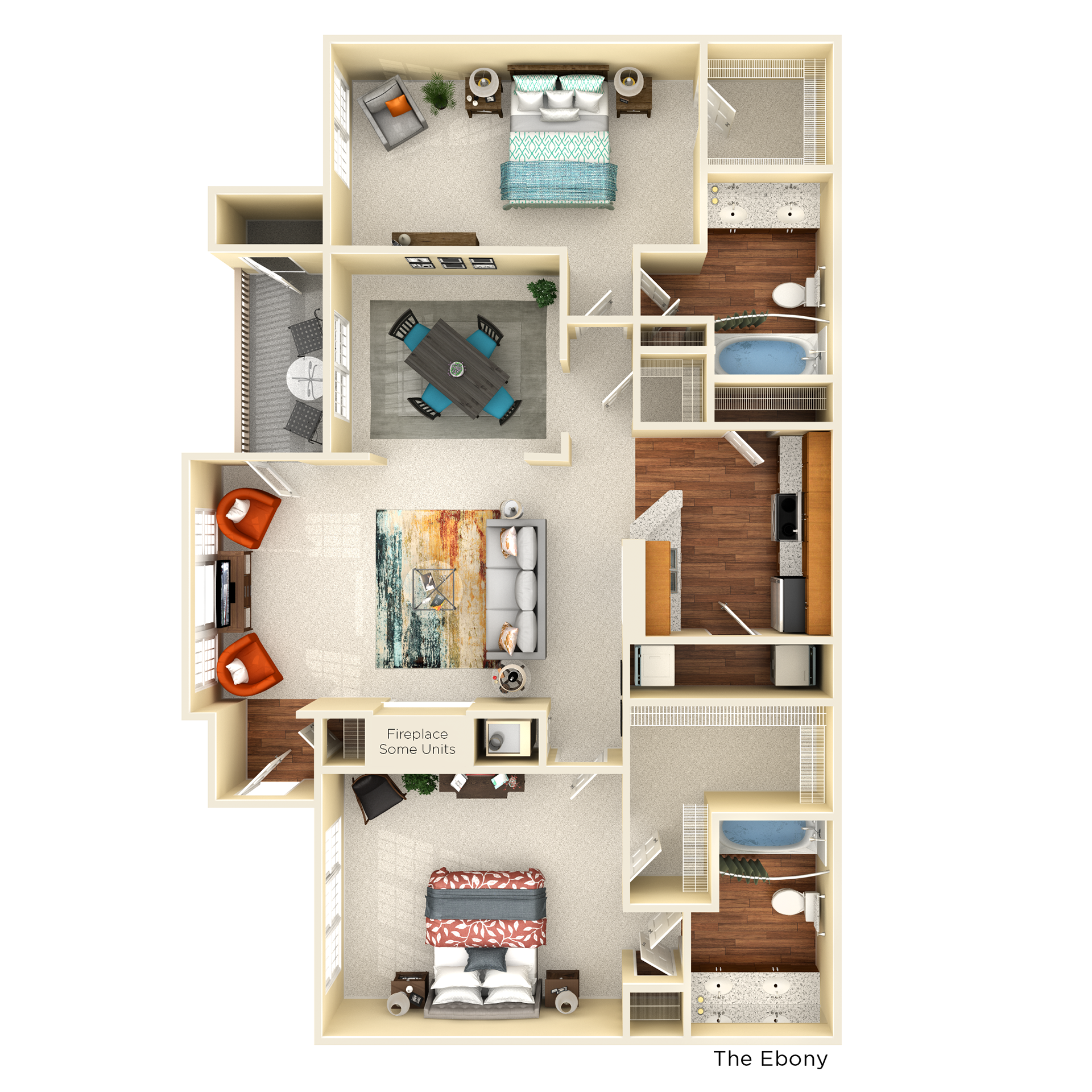 C2 ebony floor plan