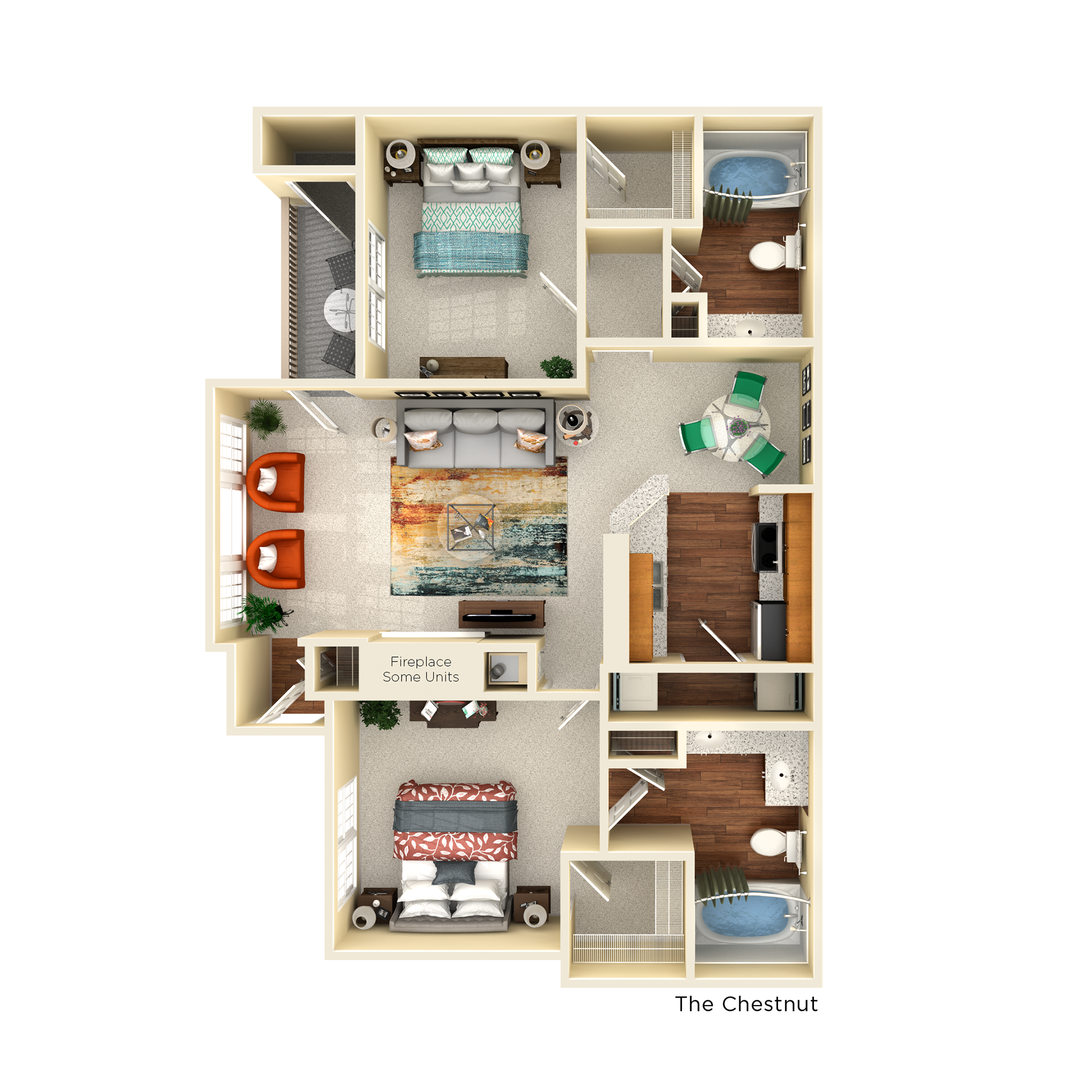 C1 chestnut floor plan